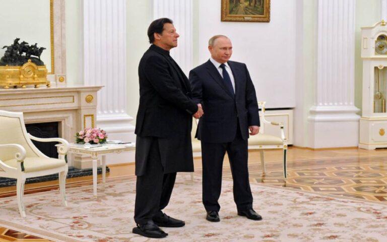 وزیر اعظم عمران خان تے روسی صدر ولادی میر پیوٹن دے درمیان ون آن ون ملاقات