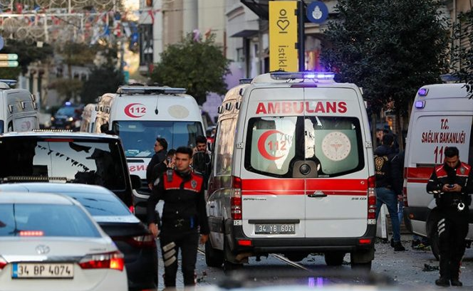 ترکیہ: استبول دے تقسیم سکوائر دے نیڑے دھماکا، 5 ڄݨے موئن، کئی زخمی