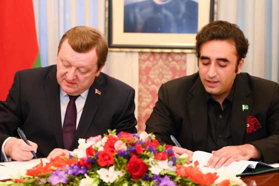 پاکستان تے بیلا روس دا مختلف شعباں اچ تعاون ودھاوݨ تے اتفاق
