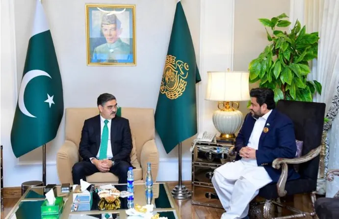نگران وزیراعظم نال گورنر سندھ دی ملاقات