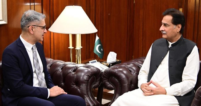 سپیکر قومی اسمبلی نال کینیڈین ہائی کمشنر دی ملاقات